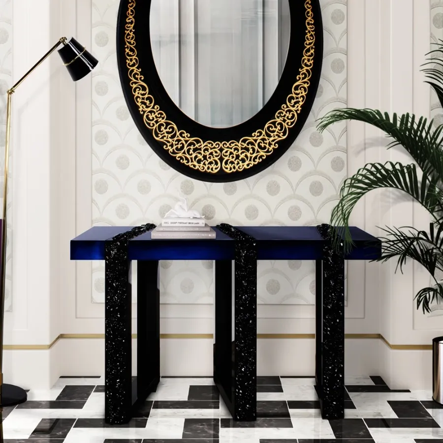 picture 4 Designer wooden console - Malabar