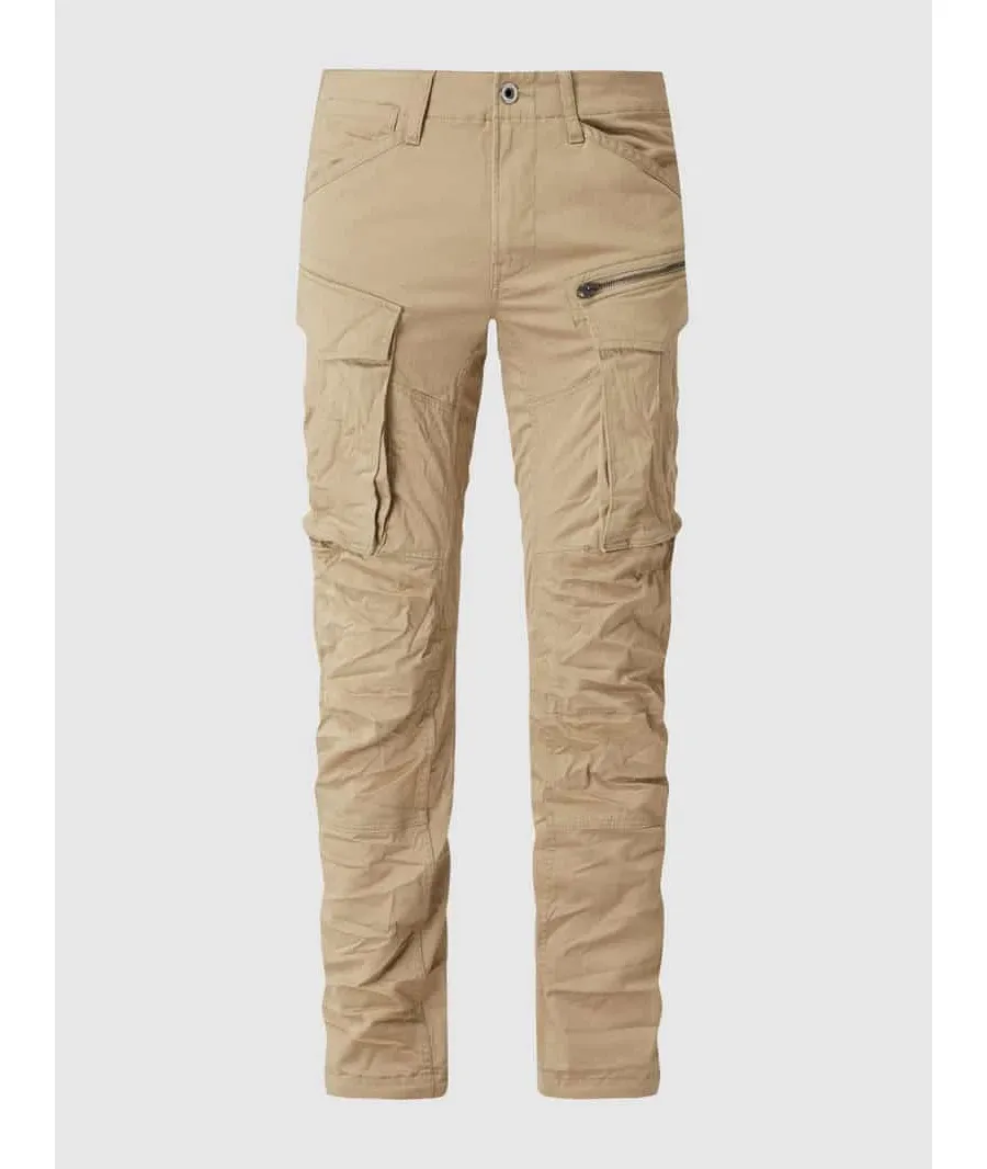 obrazek 1 Spodnie cargo o kroju regular tapered fit z dodatkiem streczu model ‘Rovic’