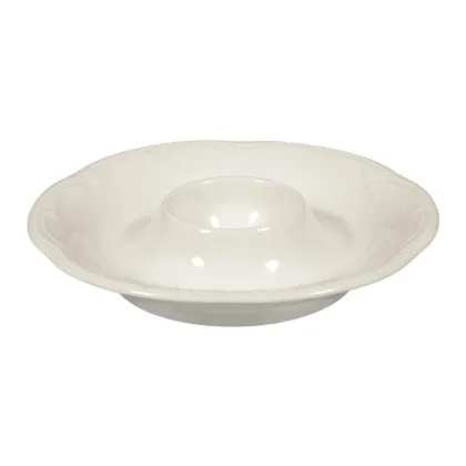 Zdjęcie Stylowy talerzyk do jajek o klasycznym kształcie – Seltmann Weiden