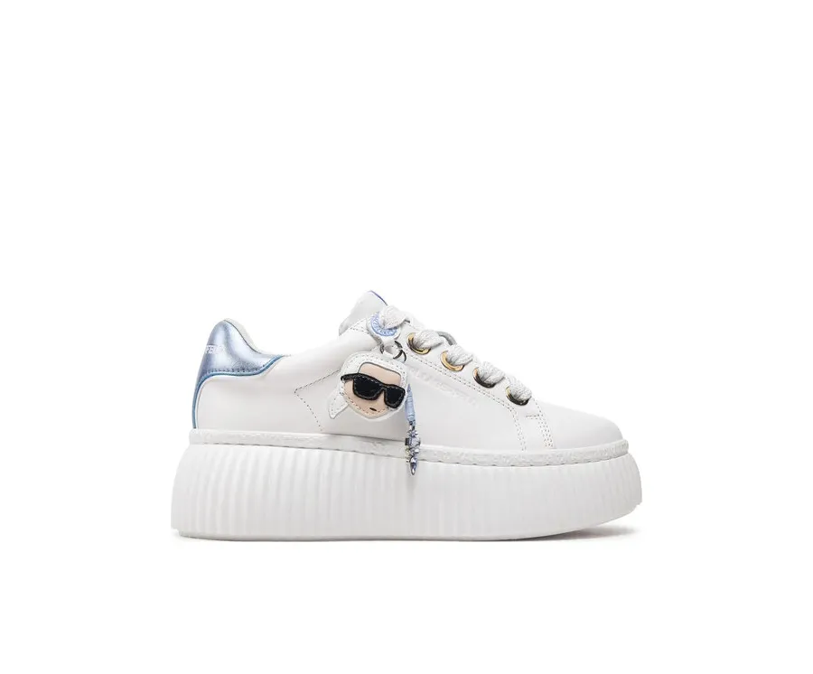 obrazek 1 KARL LAGERFELD Sneakersy KL42376T Biały