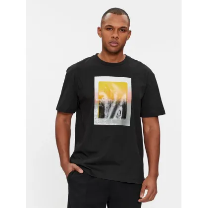 Zdjęcie Calvin Klein T-Shirt Sense Layer K10K112394 Czarny Regular Fit