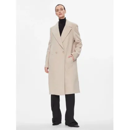 Zdjęcie Marc Aurel Płaszcz wełniany 5431 1025 24677 Beżowy Relaxed Fit