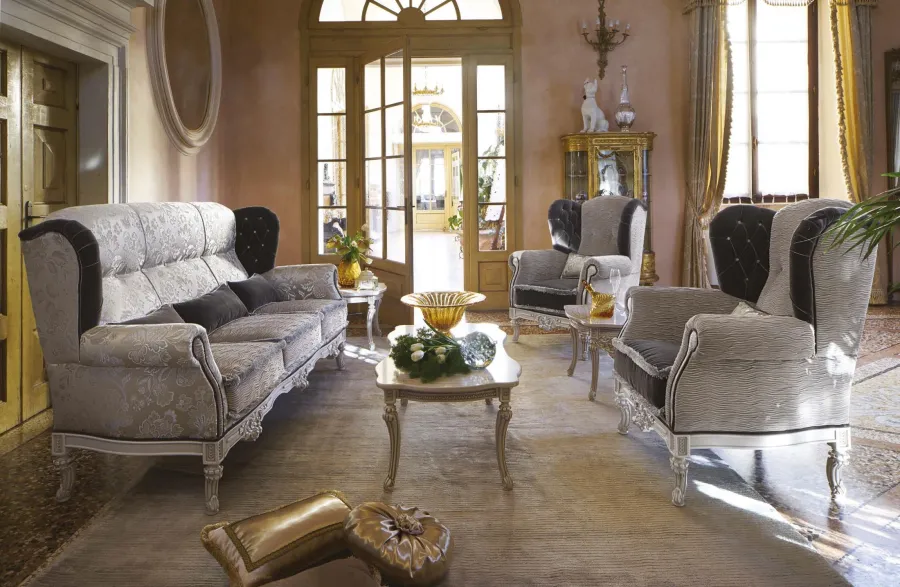 obrazek 1 Luksusowa trzyosobowa sofa do pięknego salonu - Morello Gianpaolo
