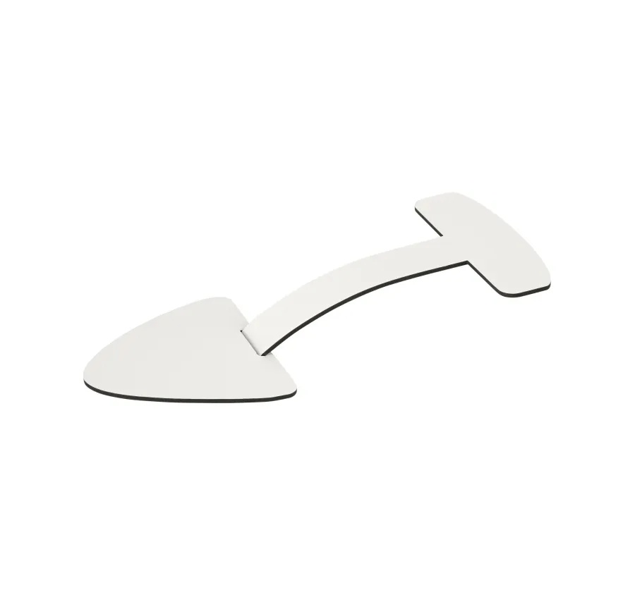 obrazek 2 Zestaw prawideł do butów w kolorze białym i waniliowym