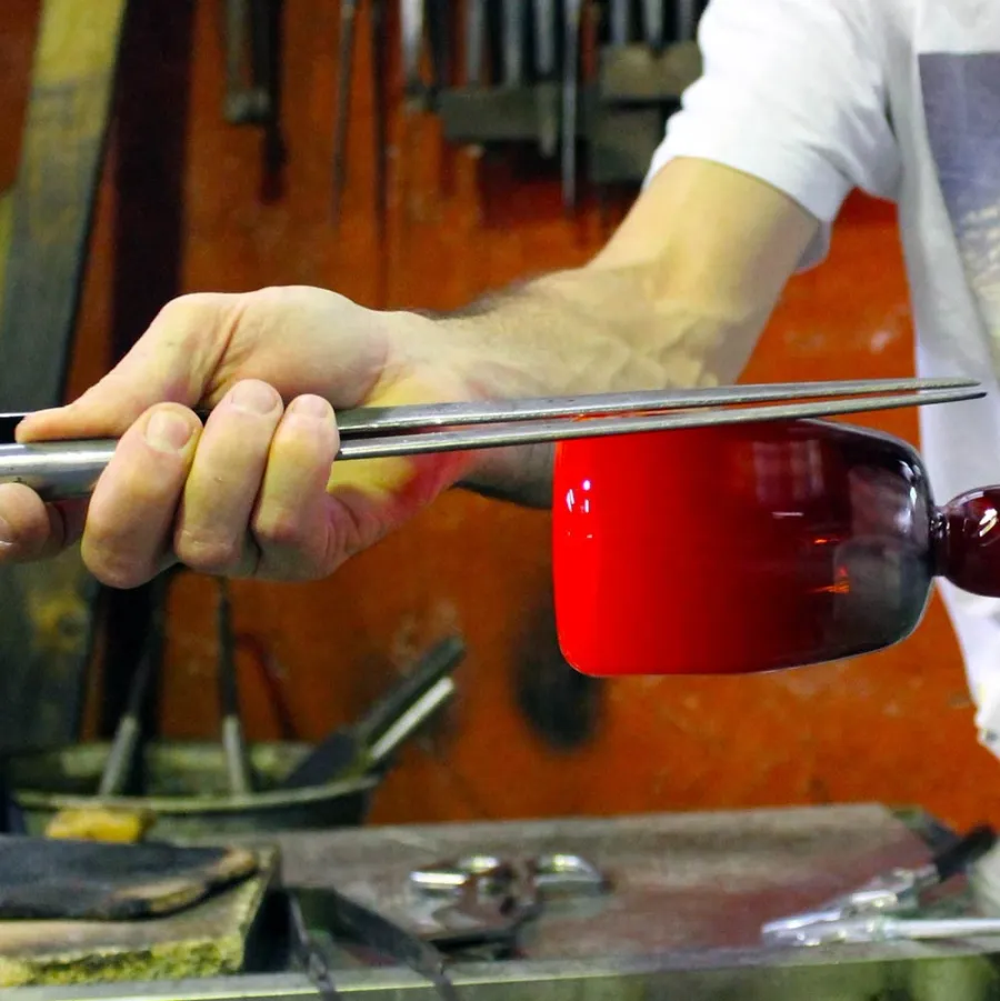 obrazek 3 6-elementowy zestaw szklanek Daisy z włoskiego szkła iMuranesi