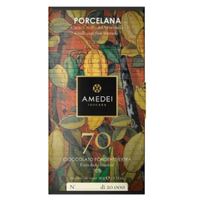 Zdjęcie Ciemna czekolada Porcelana Amedei 70%, 50g