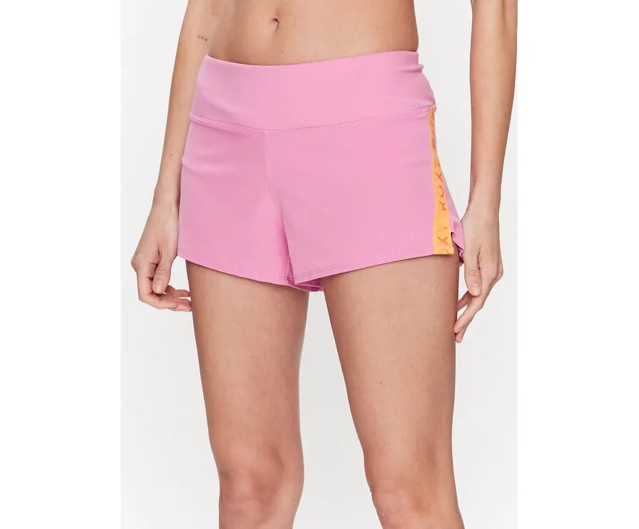 obrazek 1 Roxy Szorty sportowe Bold Moves ERJNS03442 Różowy Regular Fit
