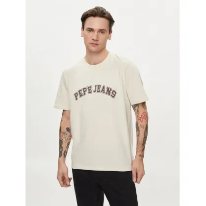 Zdjęcie Pepe Jeans T-Shirt Clement PM509220 Beżowy Regular Fit