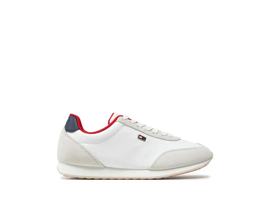 obrazek 1 Tommy Hilfiger Sneakersy Flag Heritage Runner FW0FW08077 Biały