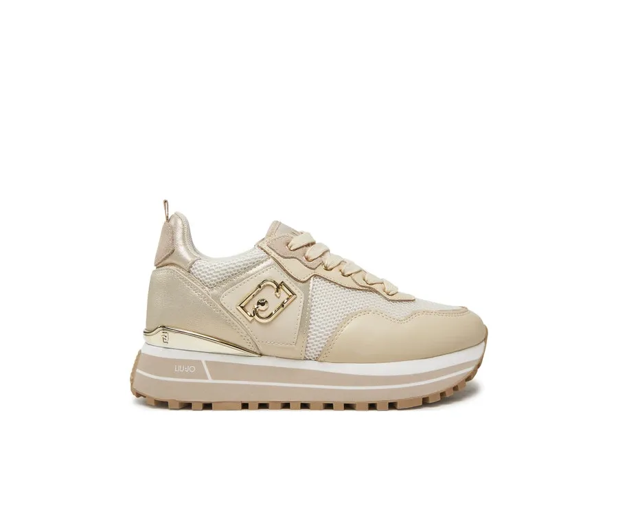 obrazek 1 Liu Jo Sneakersy Maxi Wonder BA5013 PX602 Écru
