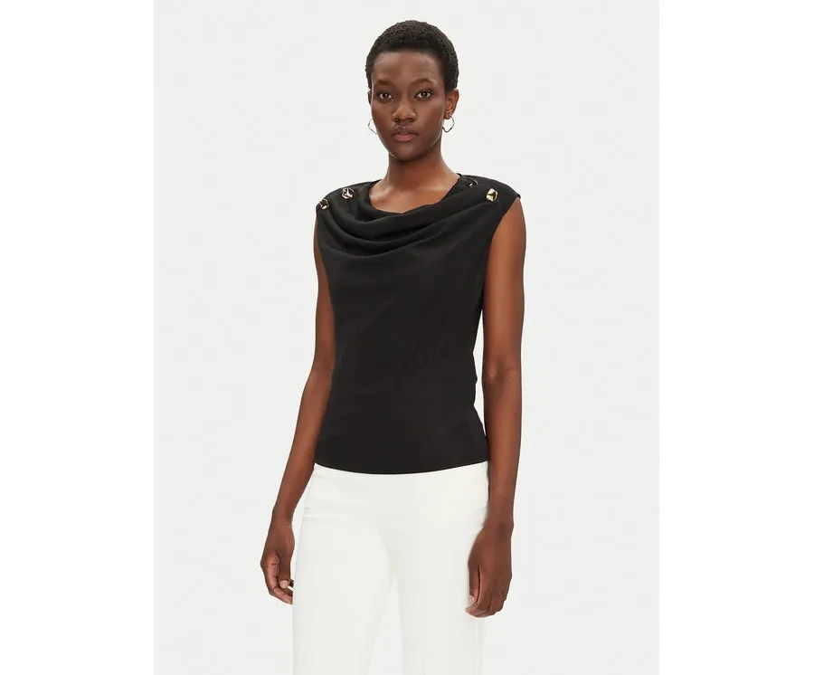 obrazek 1 Rinascimento Bluzka CFC0123497003 Czarny Regular Fit