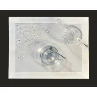 Zdjęcie Haftowana podkładka pod nakrycie Macrame