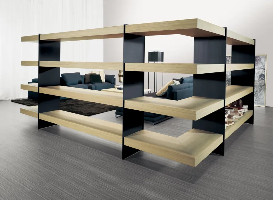 obrazek 1 Funkcjonalny, praktyczny, nowoczesny, designerski regał na książki - Casadesus