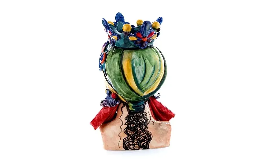 obrazek 3 Niepowtarzalna ceramiczna głowa Maura