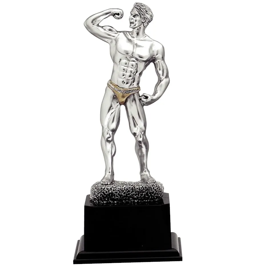 picture 1 Statuette with a bodybuilder - Astra Argenti