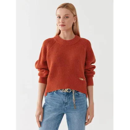 Zdjęcie MICHAEL Michael Kors Sweter MF360NR6V1 Pomarańczowy Relaxed Fit