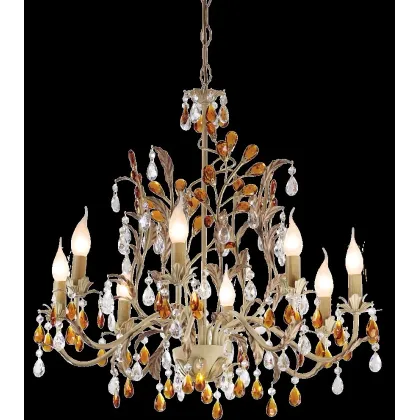 Zdjęcie Gustowny żyrandol do eleganckiego salonu - Euro Lamp Art