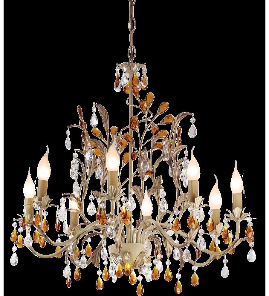 obrazek 1 Gustowny żyrandol do eleganckiego salonu - Euro Lamp Art