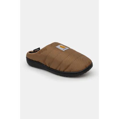 Zdjęcie Carhartt WIP kapcie Cordura Slippers kolor brązowy I034118.HZXX