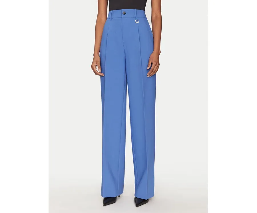 obrazek 1 JOOP! Spodnie materiałowe 58 P58Peggy 10017927 30044822 Niebieski Loose Fit