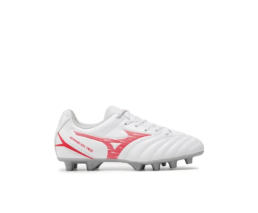 obrazek 1 Mizuno Buty do piłki nożnej Monarcida Neo Iii Select Jr Md P1GB2425 Biały