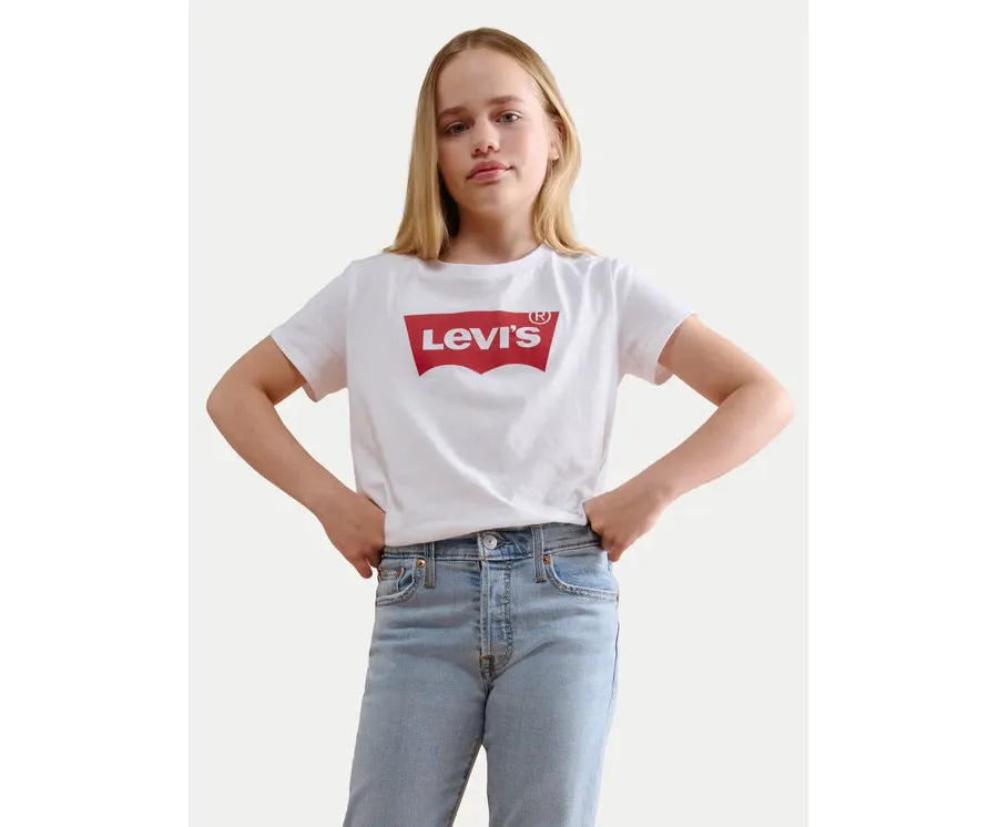 obrazek 1 Levi's® T-Shirt 4EK825-W5J Biały Regular Fit