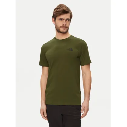 Zdjęcie The North Face T-Shirt Simple Dome NF0A87NG Zielony Regular Fit