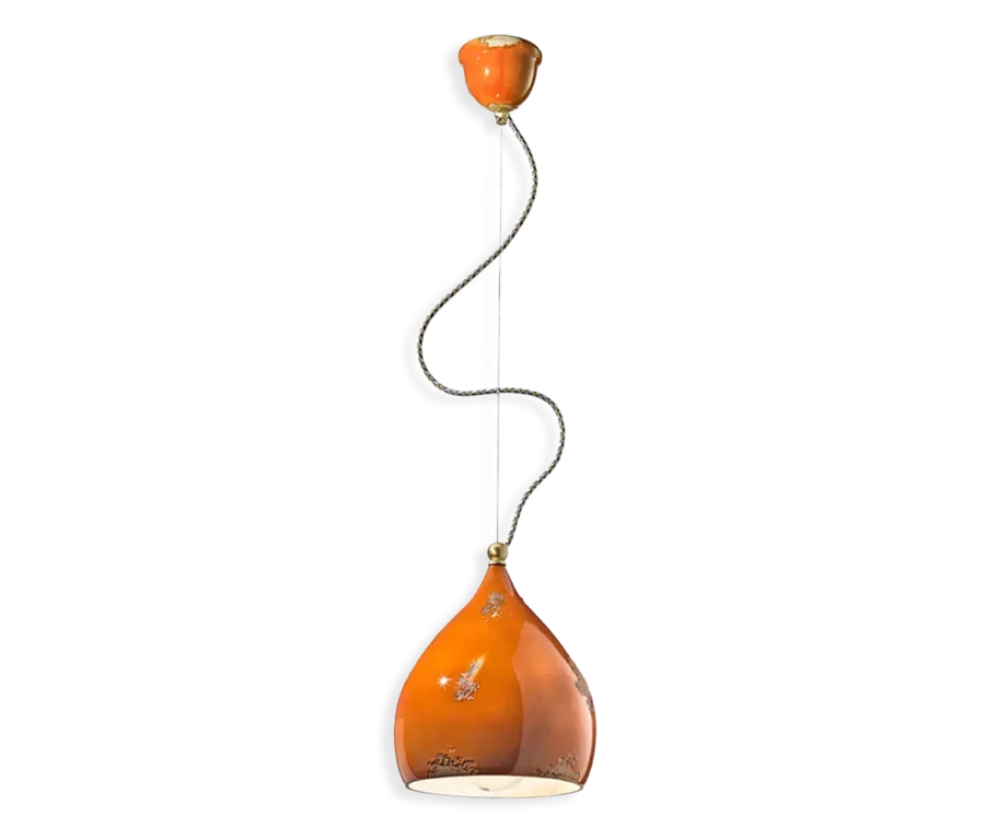 obrazek 1 Piękna włoska lampa wisząca w stylu vintage