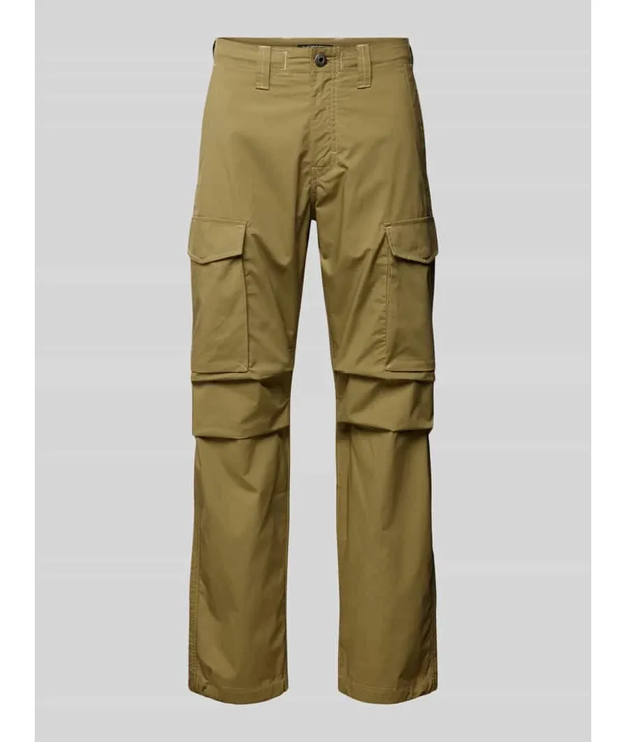 obrazek 1 Spodnie cargo o kroju regular fit z kieszeniami z tyłu model ‘Core’