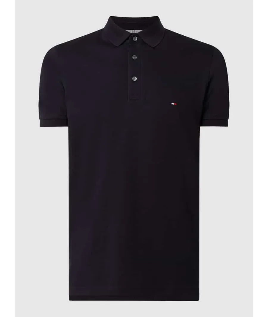 obrazek 1 Tommy Hilfiger Polo 1985 MW0MW17771 Granatowy Slim Fit