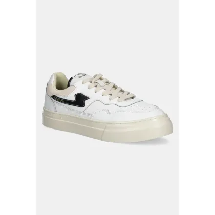 Zdjęcie Stepney Workers Club sneakersy skórzane Pearl S-Strike Leather kolor biały YA09510