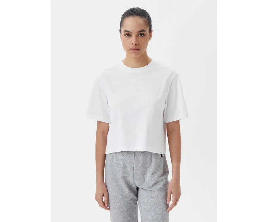 obrazek 1 Champion T-Shirt 117874 Biały Regular Fit