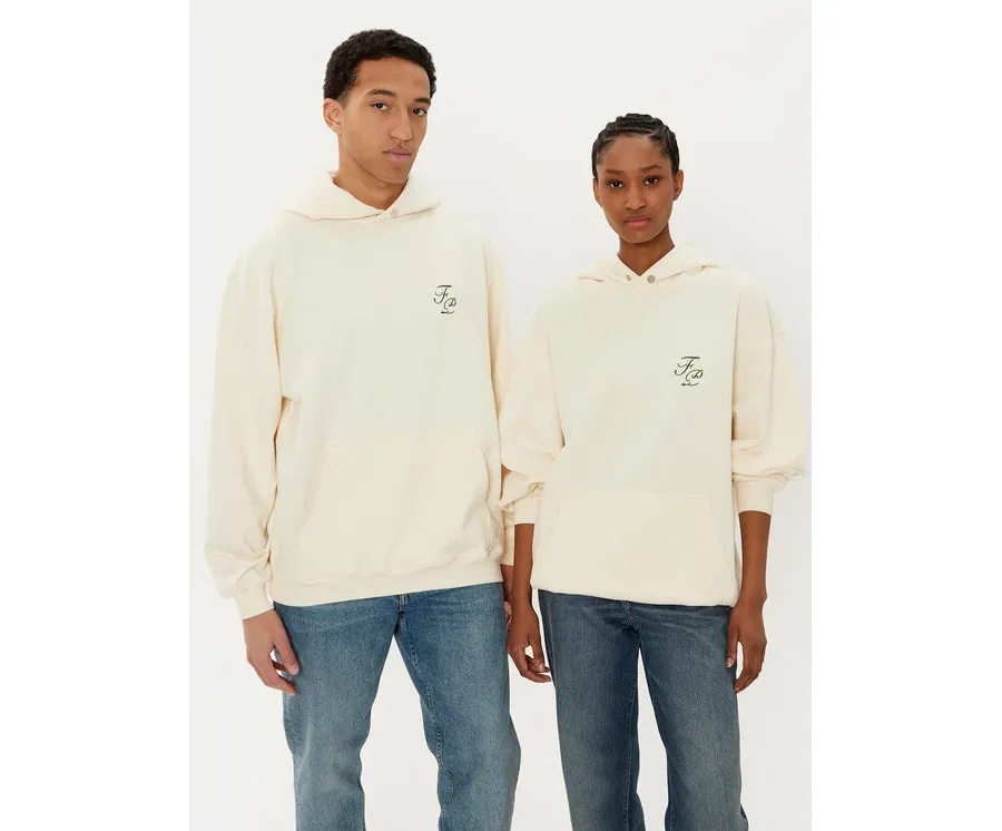 obrazek 1 Filling Pieces Bluza Unisex Topiary 8069984 Écru Regular Fit