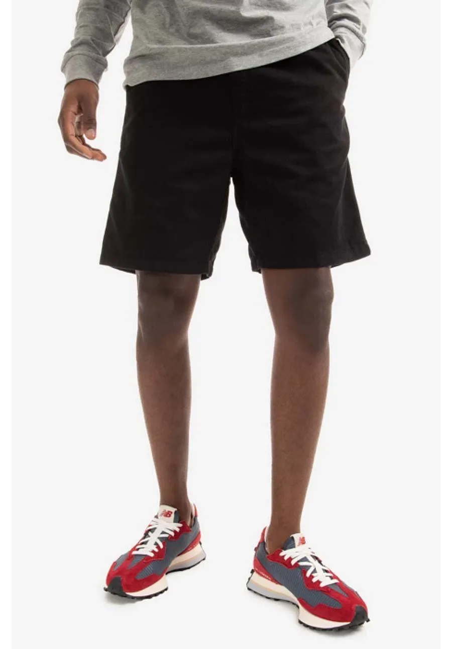 obrazek 1 Carhartt WIP szorty bawełniane Flint Short kolor czarny I030480.BLACK-BLACK