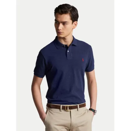 Zdjęcie Polo Ralph Lauren Polo 710680784292 Granatowy Custom Slim Fit