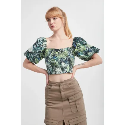 Zdjęcie Bluzka damska gorsetowa GESTUZ Gestuz