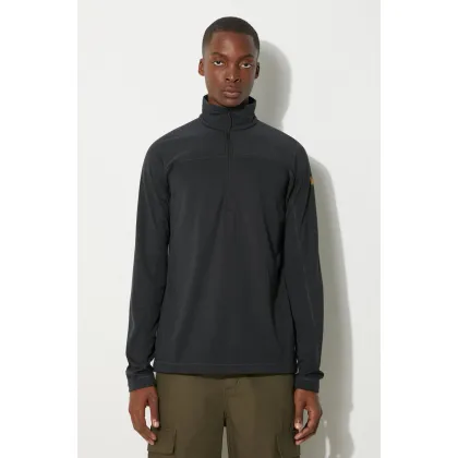 Zdjęcie Fjallraven bluza Abisko Lite Fleece Half Zip męska kolor czarny gładka F87113.550-550