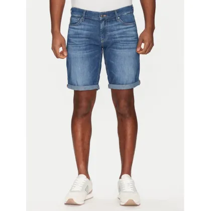 Zdjęcie Guess Szorty jeansowe M5GD01 D5MZ2 Niebieski Regular Fit
