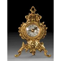 Zdjęcie Znakomity zegar z brązu do salonu