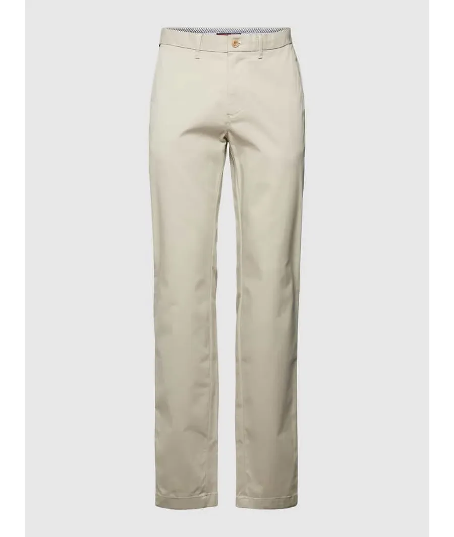 obrazek 1 Spodnie materiałowe z wpuszczanymi kieszeniami w stylu francuskim model ‘DENTON’