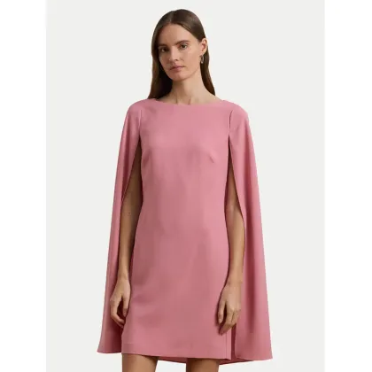 Zdjęcie LAUREN RALPH LAUREN Sukienka koktajlowa 253855210034 Różowy Slim Fit