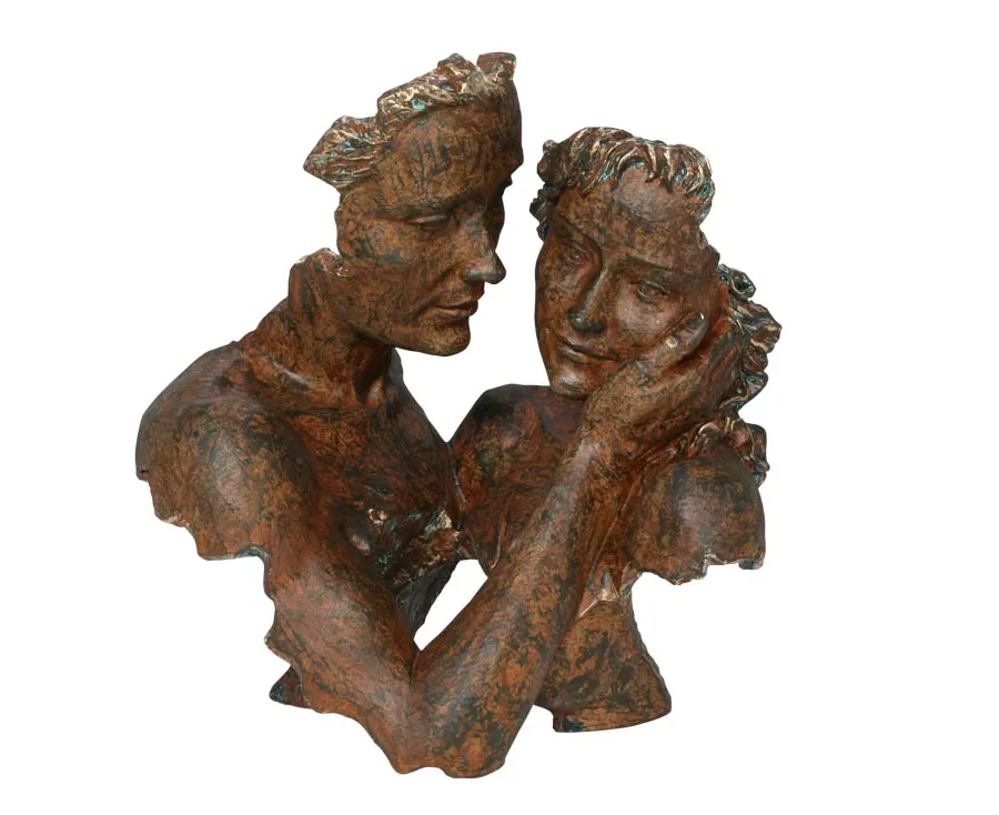 obrazek 3 Piękna statuetka kobiety i mężczyzny