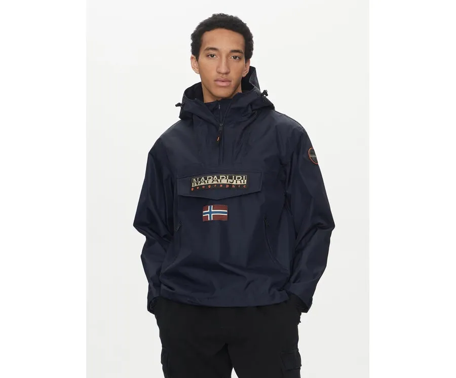 obrazek 1 Napapijri Kurtka anorak Rainforest Next Sum NP0A4ILW Niebieski Loose Fit