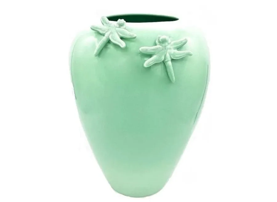 obrazek 1 Elegancki wazon ceramiczny z ważkami