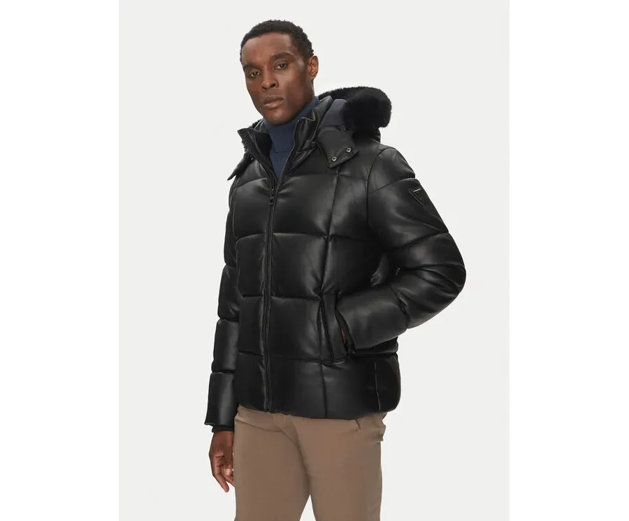 obrazek 1 Guess Kurtka zimowa M4BL33 WGJB0 Czarny Regular Fit