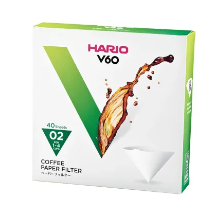 Zdjęcie Hario filtry papierowe do dripa V60-02 HARIO