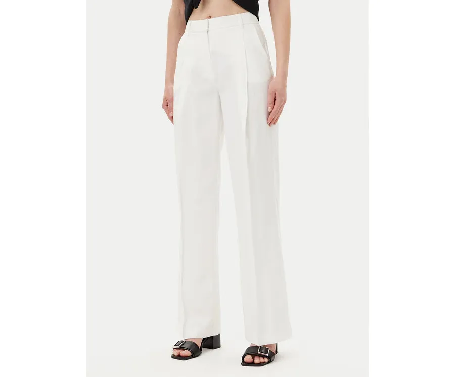 obrazek 1 Silvian Heach Spodnie materiałowe Nieva GPP25374PA Biały Wide Leg