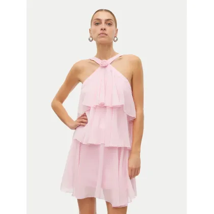 Zdjęcie Vero Moda Sukienka koktajlowa Felicia 10329767 Różowy Regular Fit