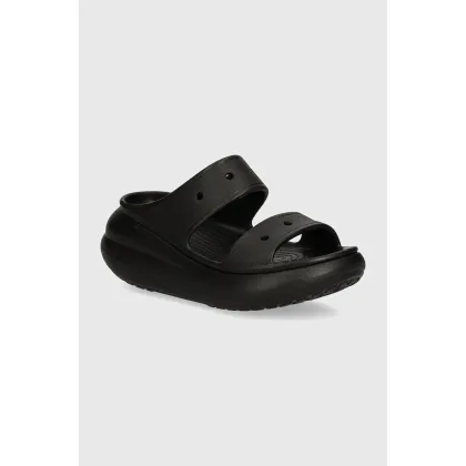 Zdjęcie Crocs Classic Crush Sandal klapki kolor czarny 207670.001