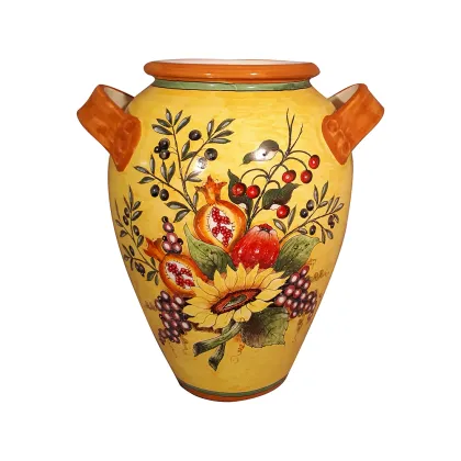 Picture Italian ceramic vase from the Mediterranean collection